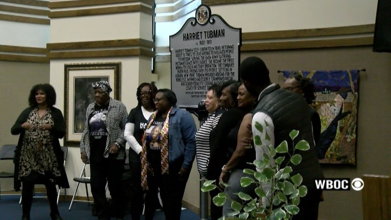 New historical marker honors Harriet Tubman in Dorchester County